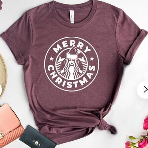 Starbucks merry Christmas tee